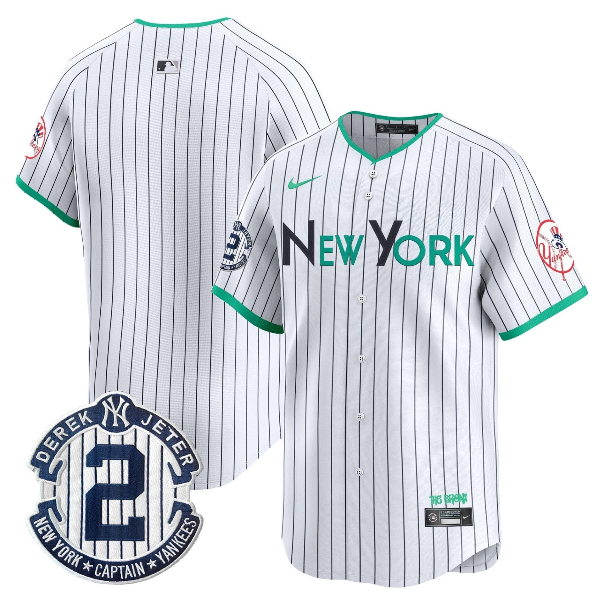 New York Yankees City Connect Vapor Premier Limited Jersey - All Stitched - Image 18