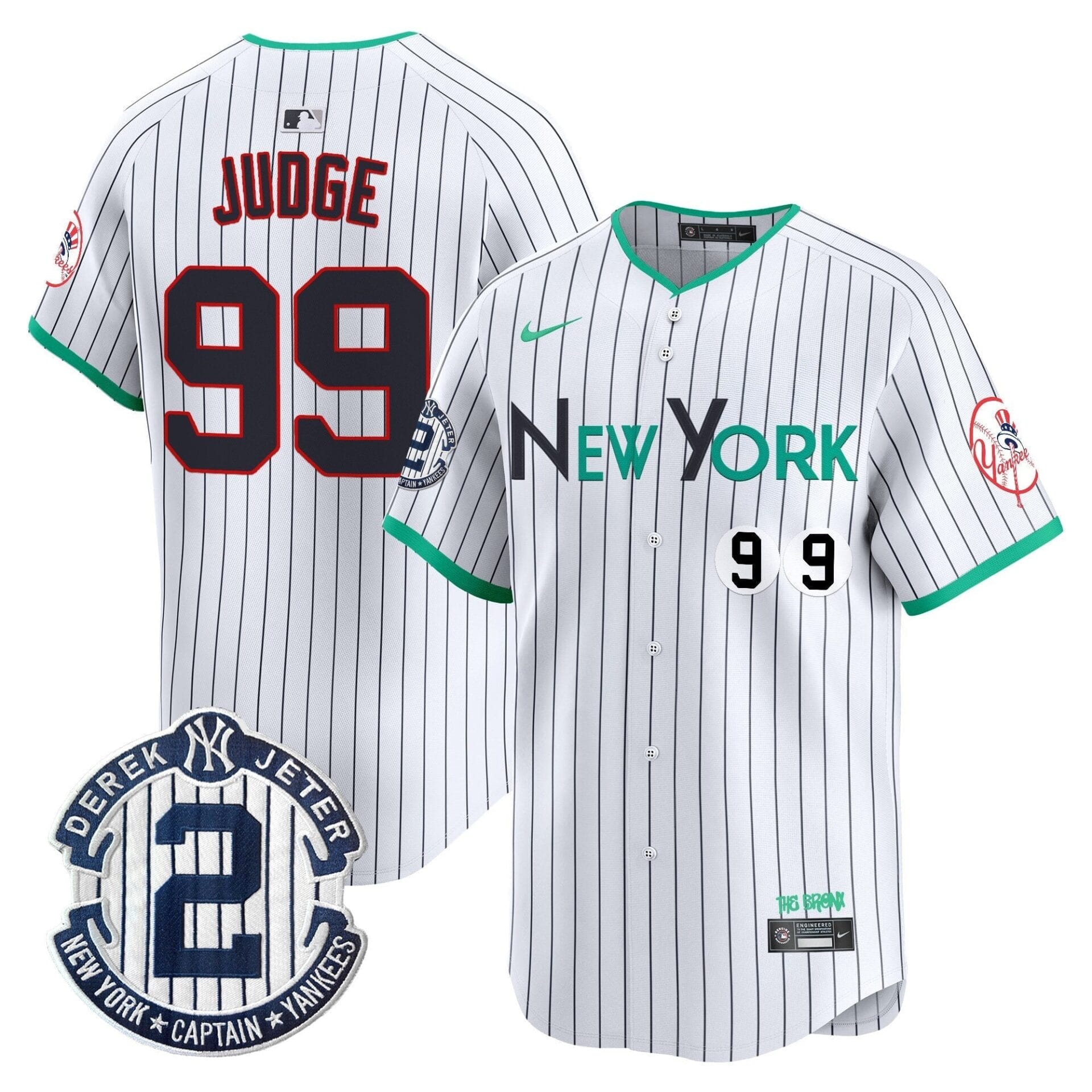New York Yankees City Connect Vapor Premier Limited Jersey - All Stitched - Image 10