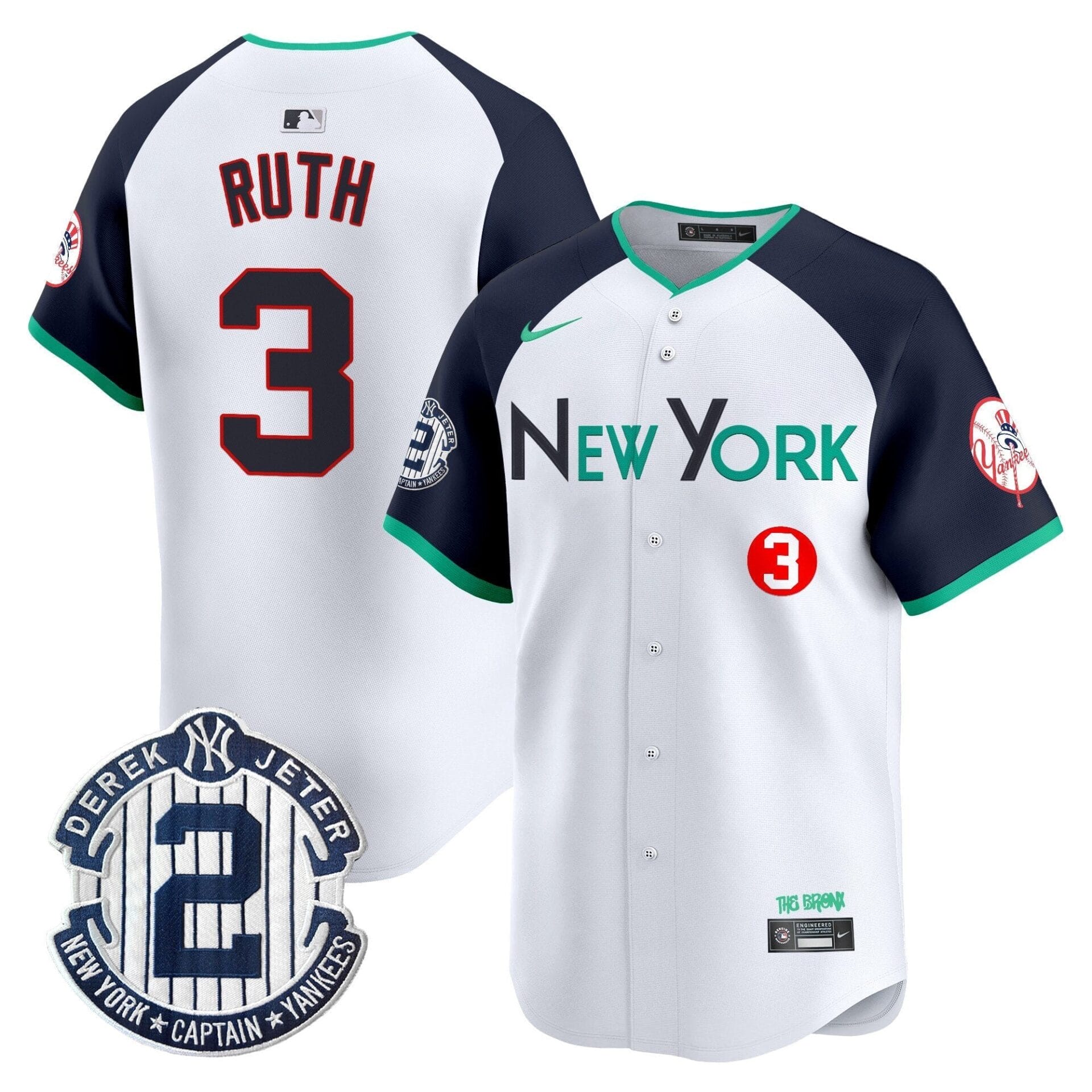 New York Yankees City Connect Vapor Premier Limited Jersey - All Stitched - Image 30