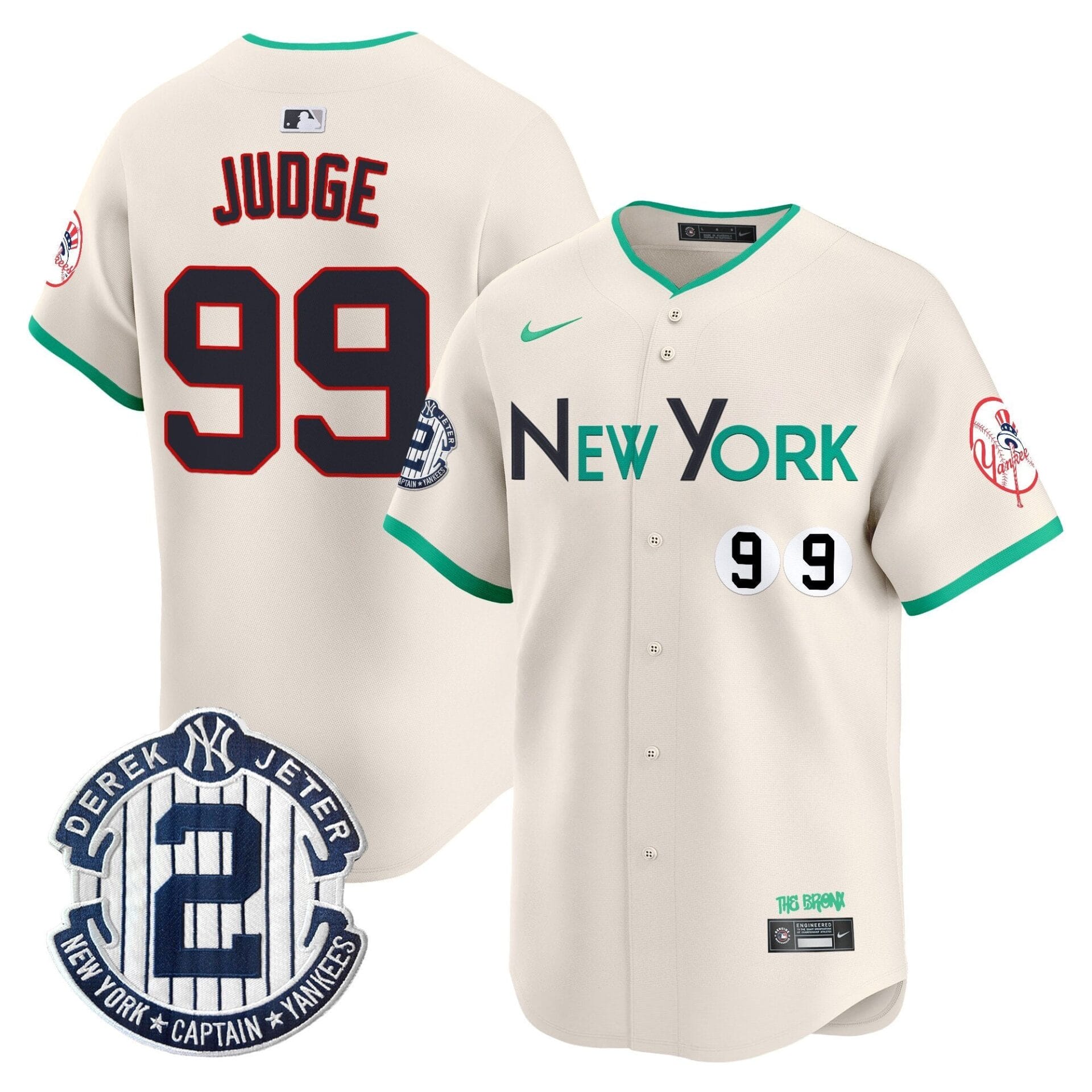 New York Yankees City Connect Vapor Premier Limited Jersey - All Stitched - Image 19