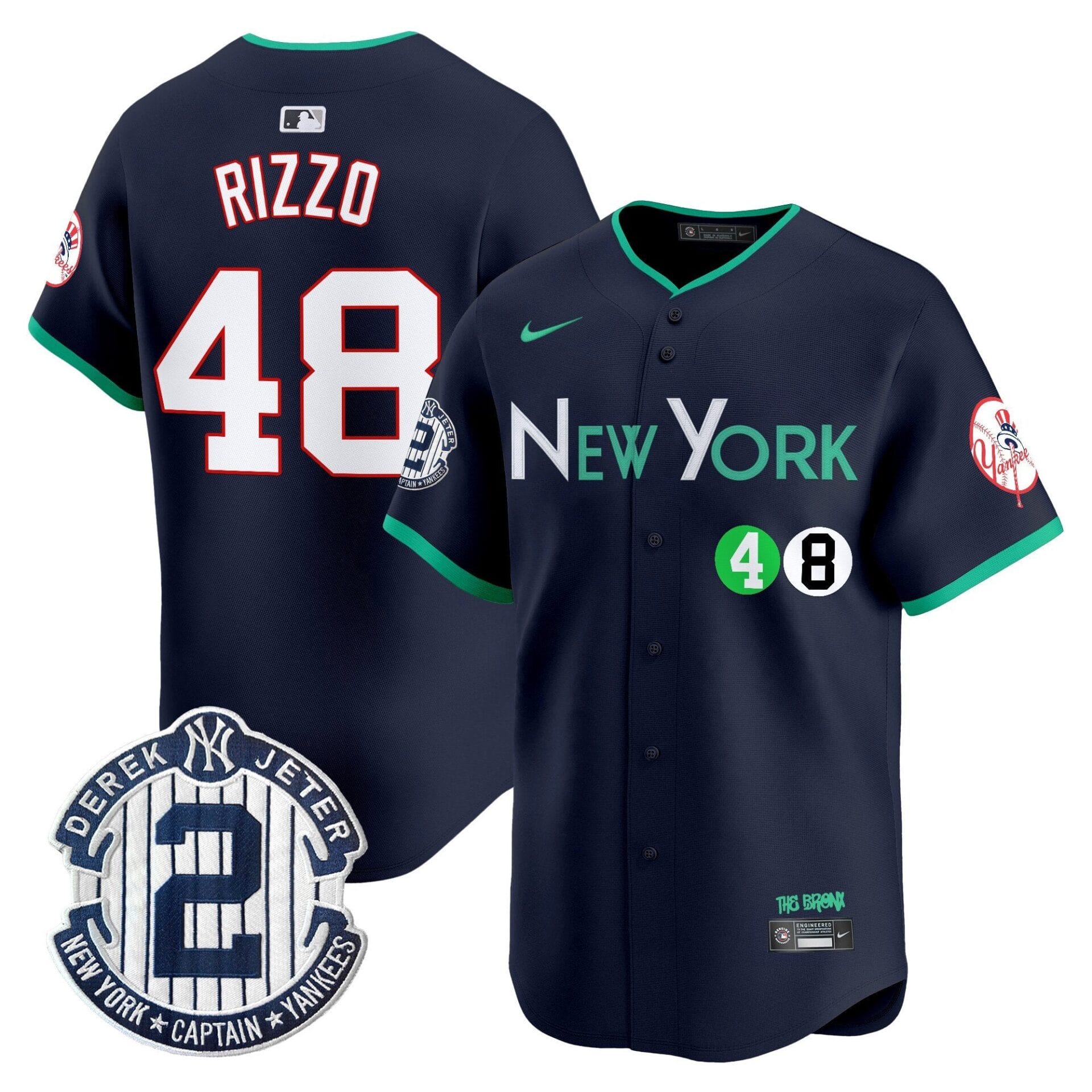 New York Yankees City Connect Vapor Premier Limited Jersey - All Stitched - Image 6