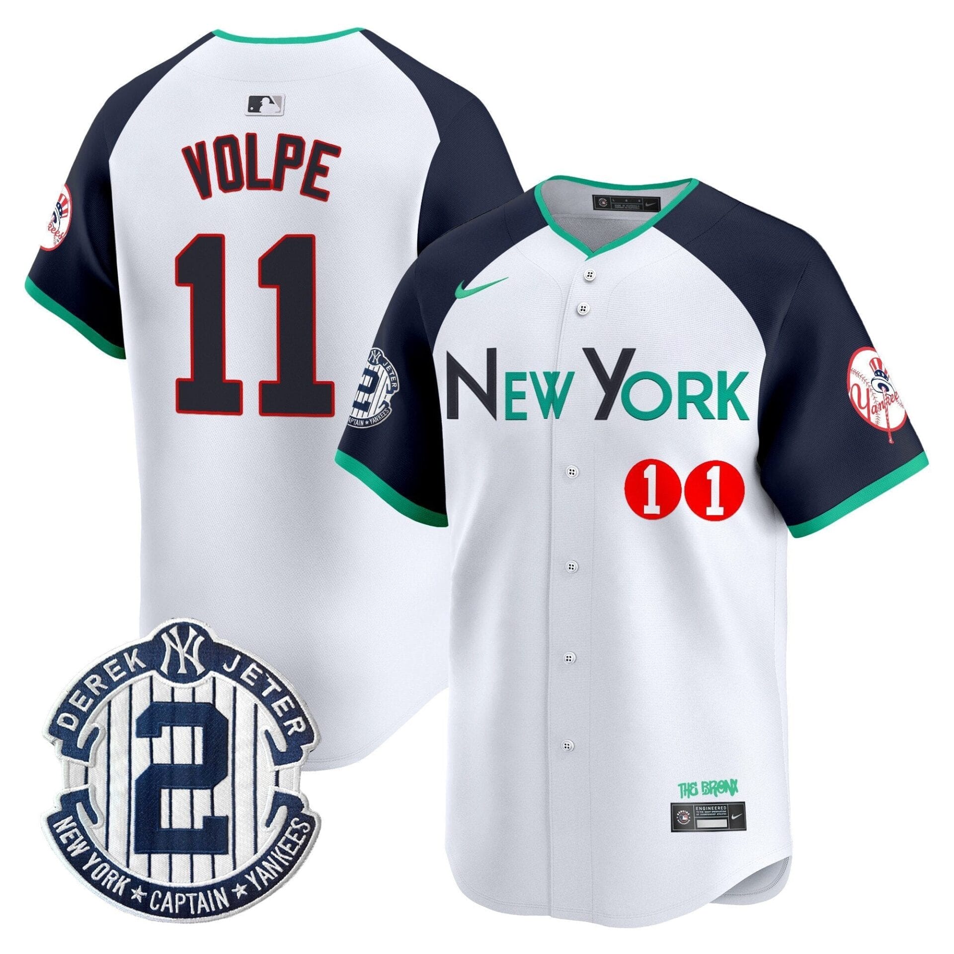 New York Yankees City Connect Vapor Premier Limited Jersey - All Stitched - Image 29