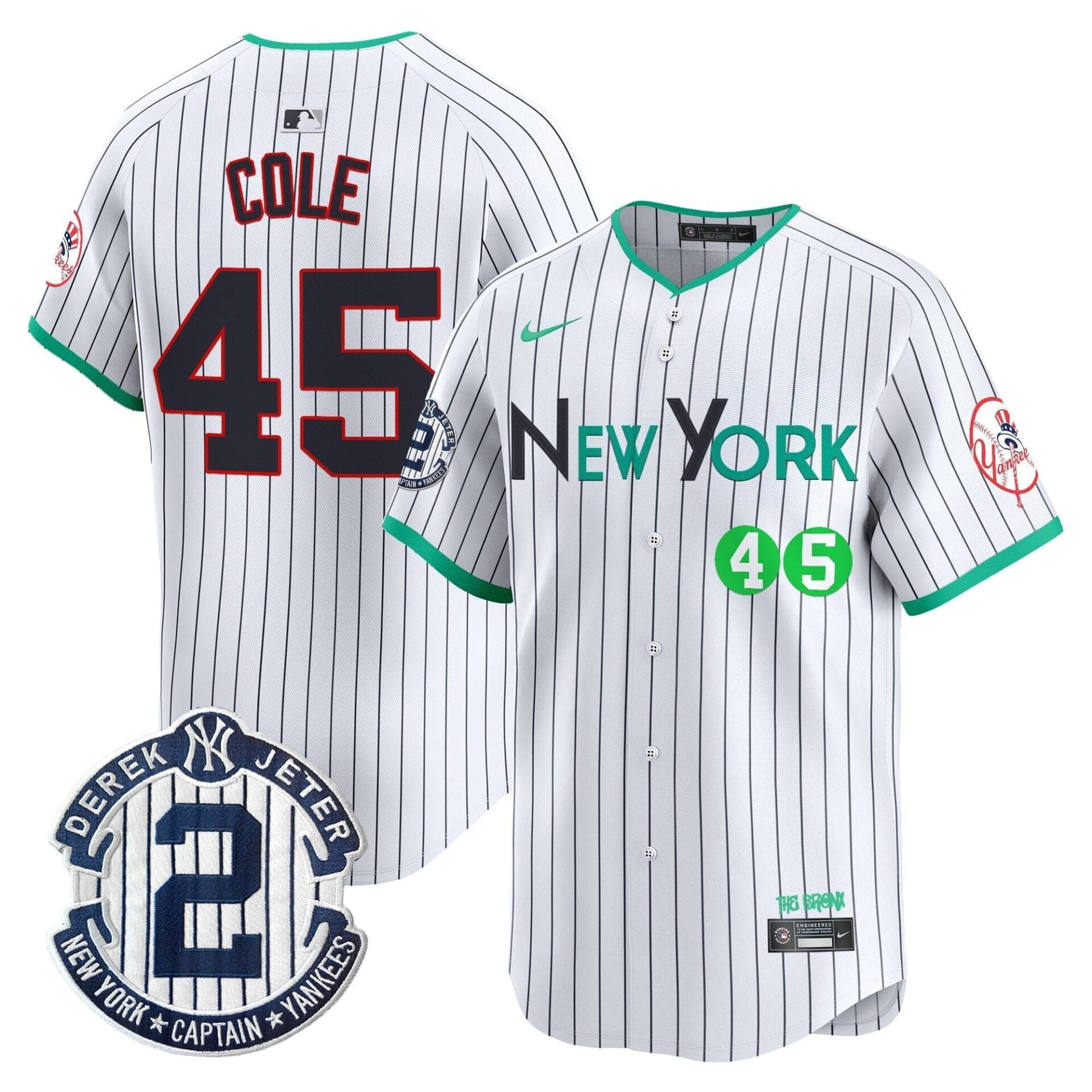 New York Yankees City Connect Vapor Premier Limited Jersey - All Stitched - Image 14