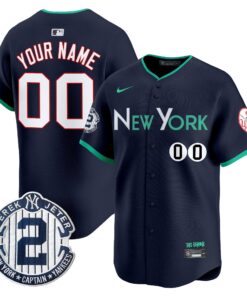 New York Yankees City Connect Vapor Premier Limited Custom Jersey - All Stitched