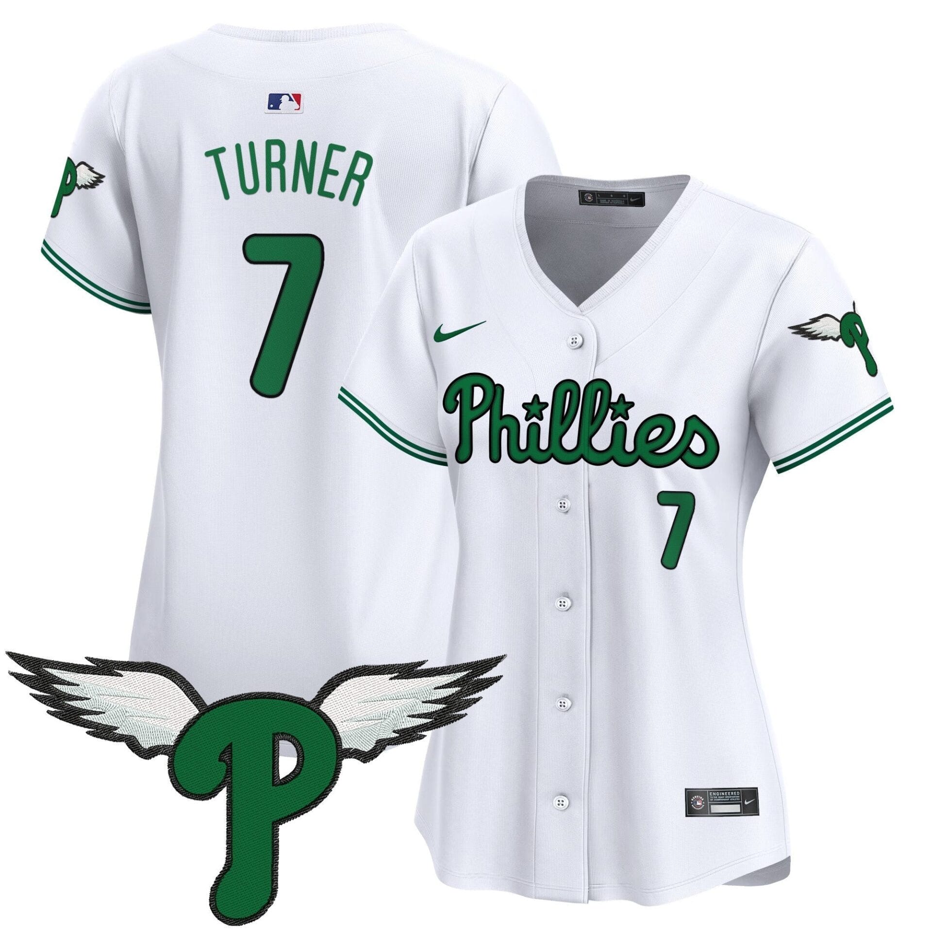 Women's Philadelphia Phillies 2025 Vapor Premier Limited Jersey - All Stitched - Image 16