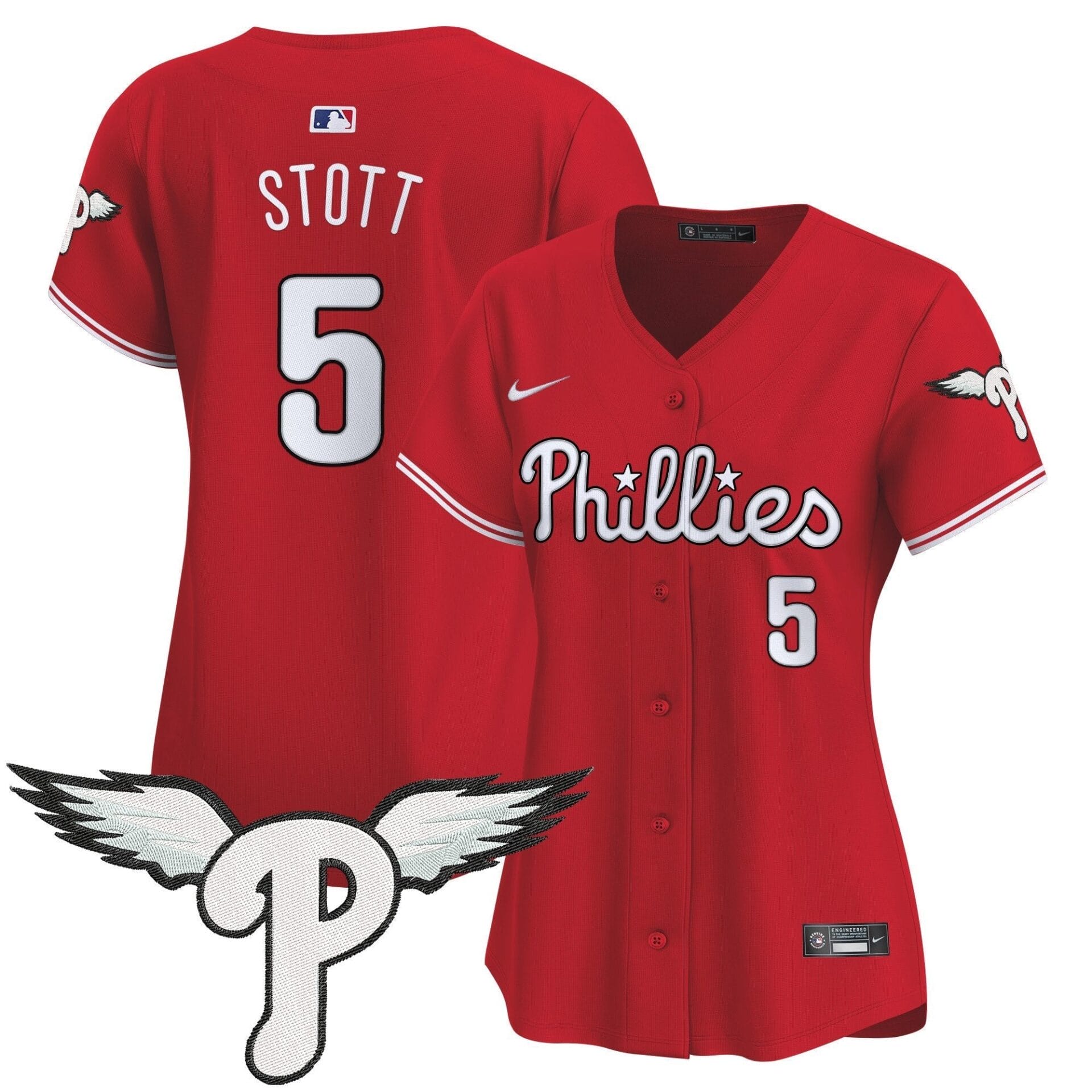 Women's Philadelphia Phillies 2025 Vapor Premier Limited Jersey - All Stitched - Image 29