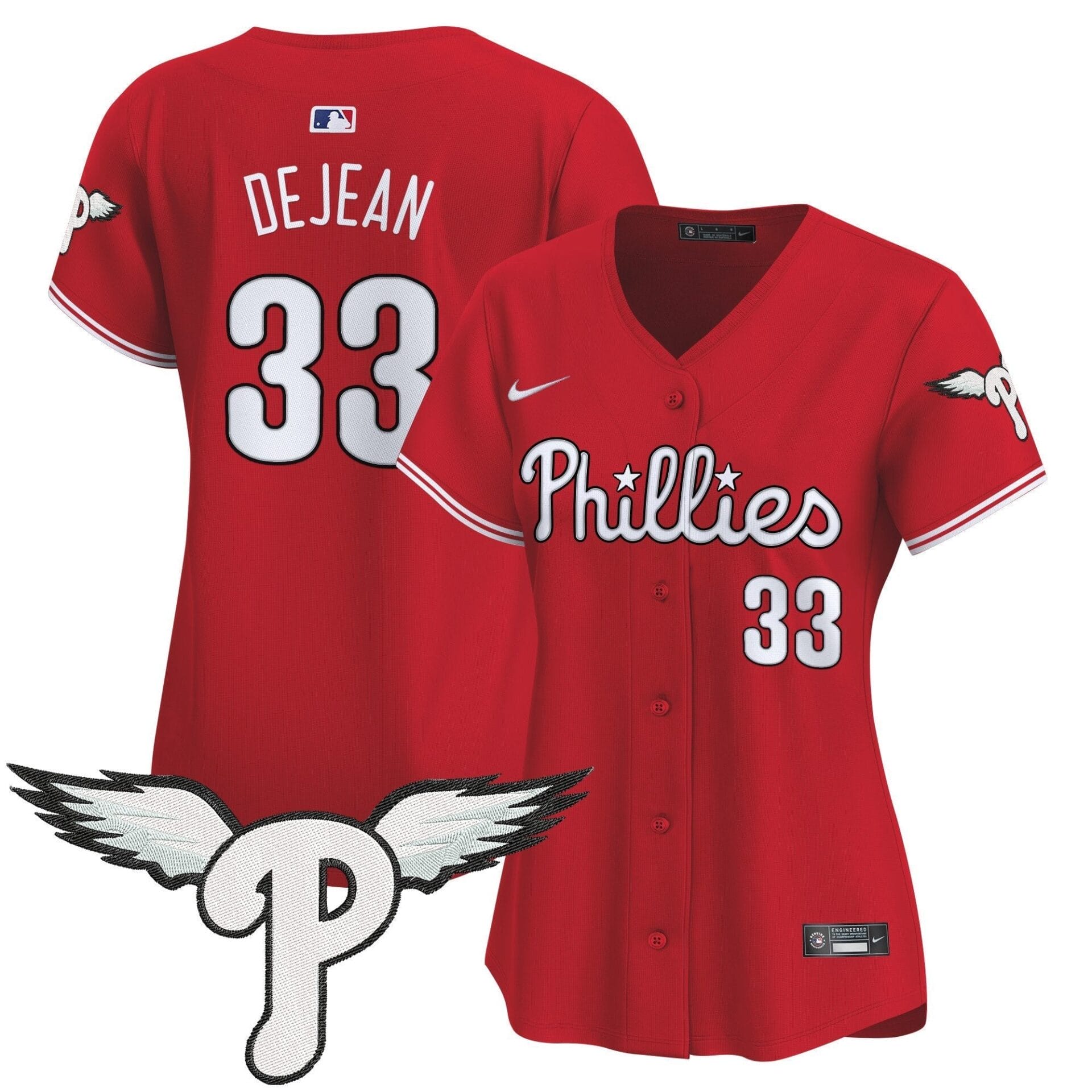 Women's Philadelphia Phillies 2025 Vapor Premier Limited Jersey - All Stitched - Image 34