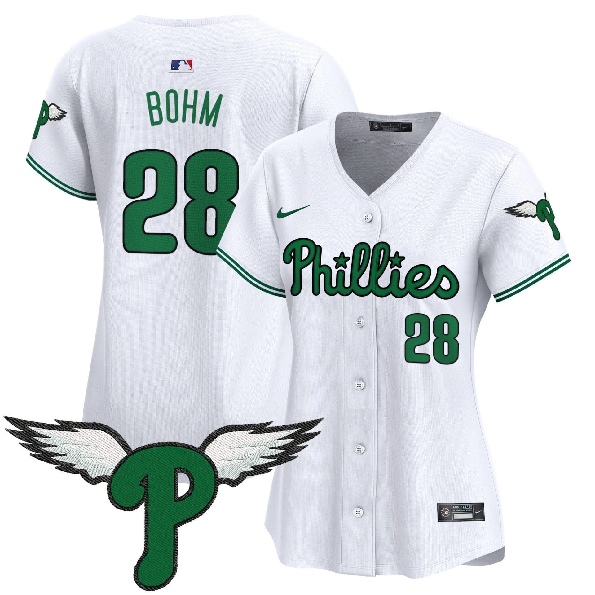 Women's Philadelphia Phillies 2025 Vapor Premier Limited Jersey - All Stitched - Image 15