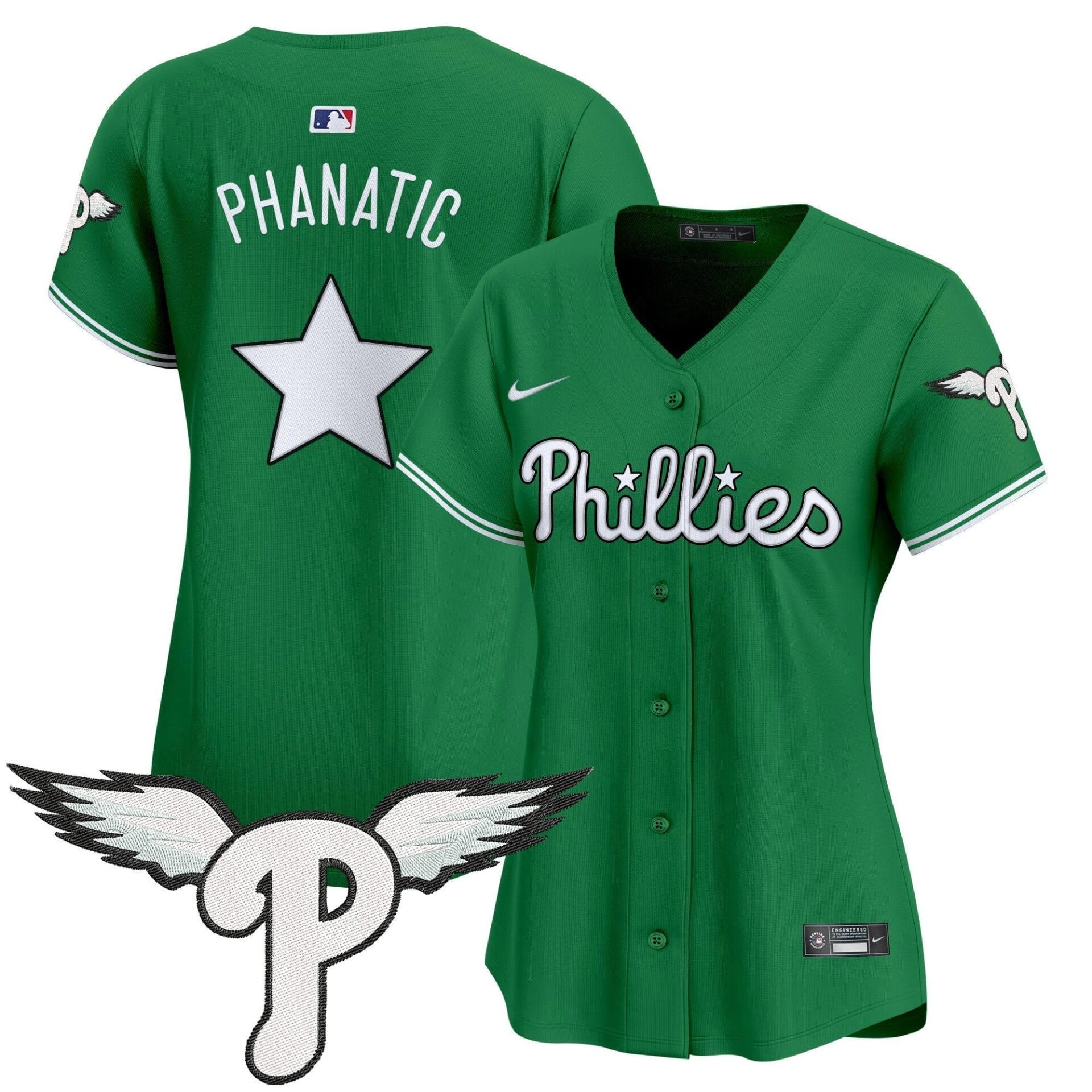 Women's Philadelphia Phillies 2025 Vapor Premier Limited Jersey - All Stitched - Image 11