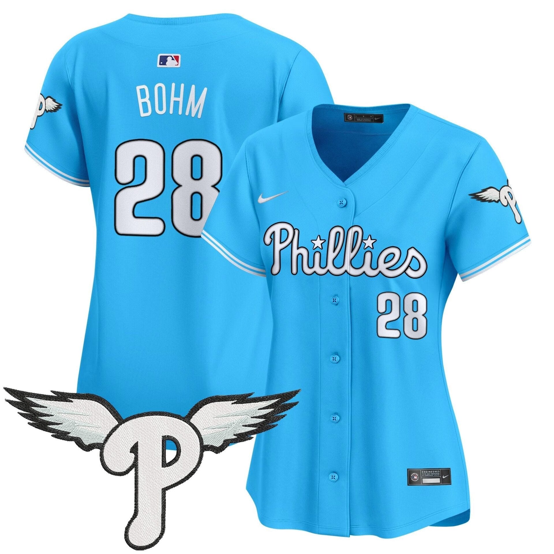 Women's Philadelphia Phillies 2025 Vapor Premier Limited Jersey - All Stitched - Image 39