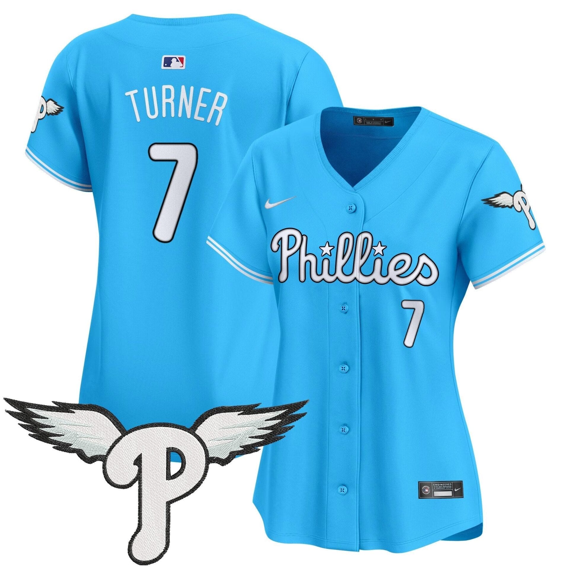 Women's Philadelphia Phillies 2025 Vapor Premier Limited Jersey - All Stitched - Image 40