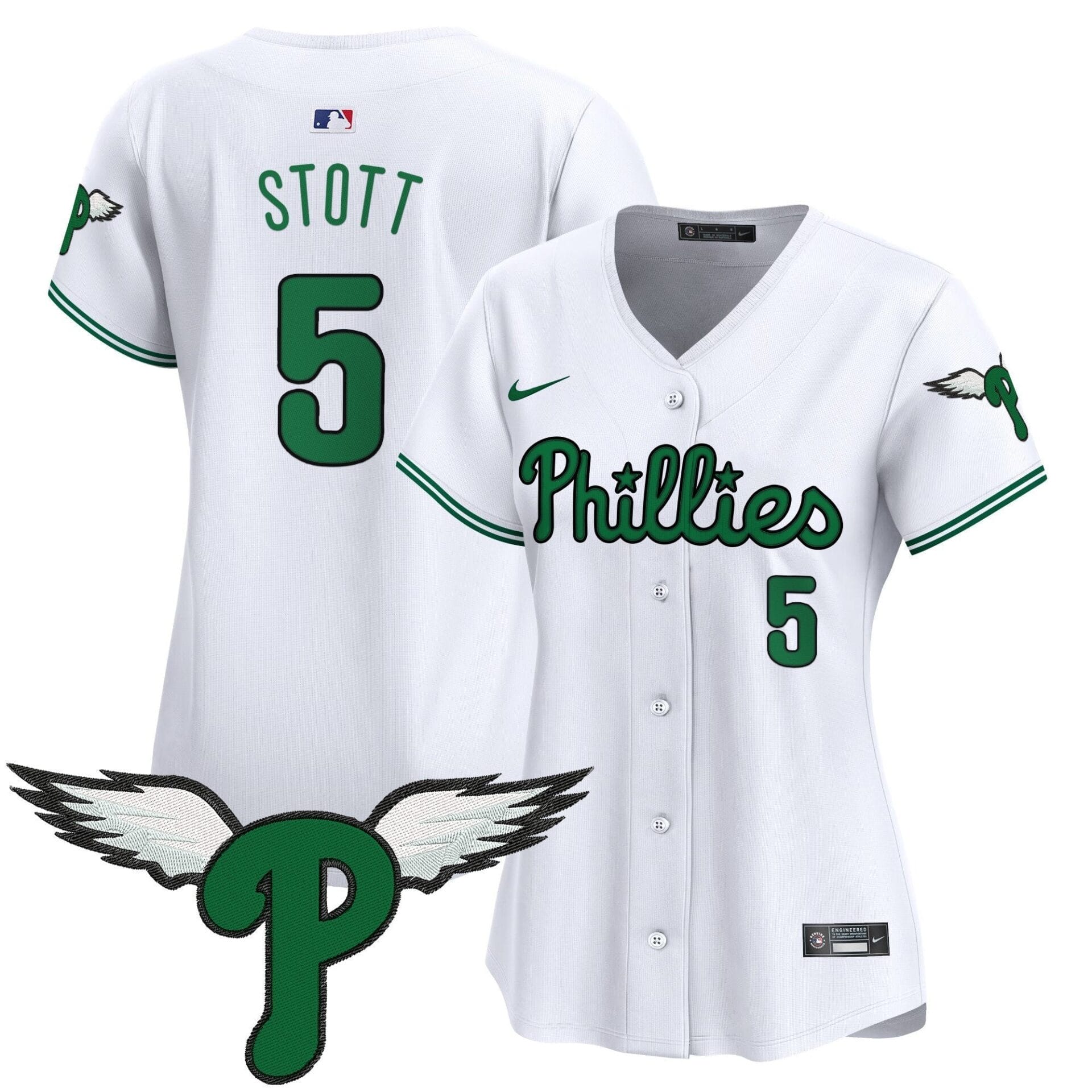 Women's Philadelphia Phillies 2025 Vapor Premier Limited Jersey - All Stitched - Image 17