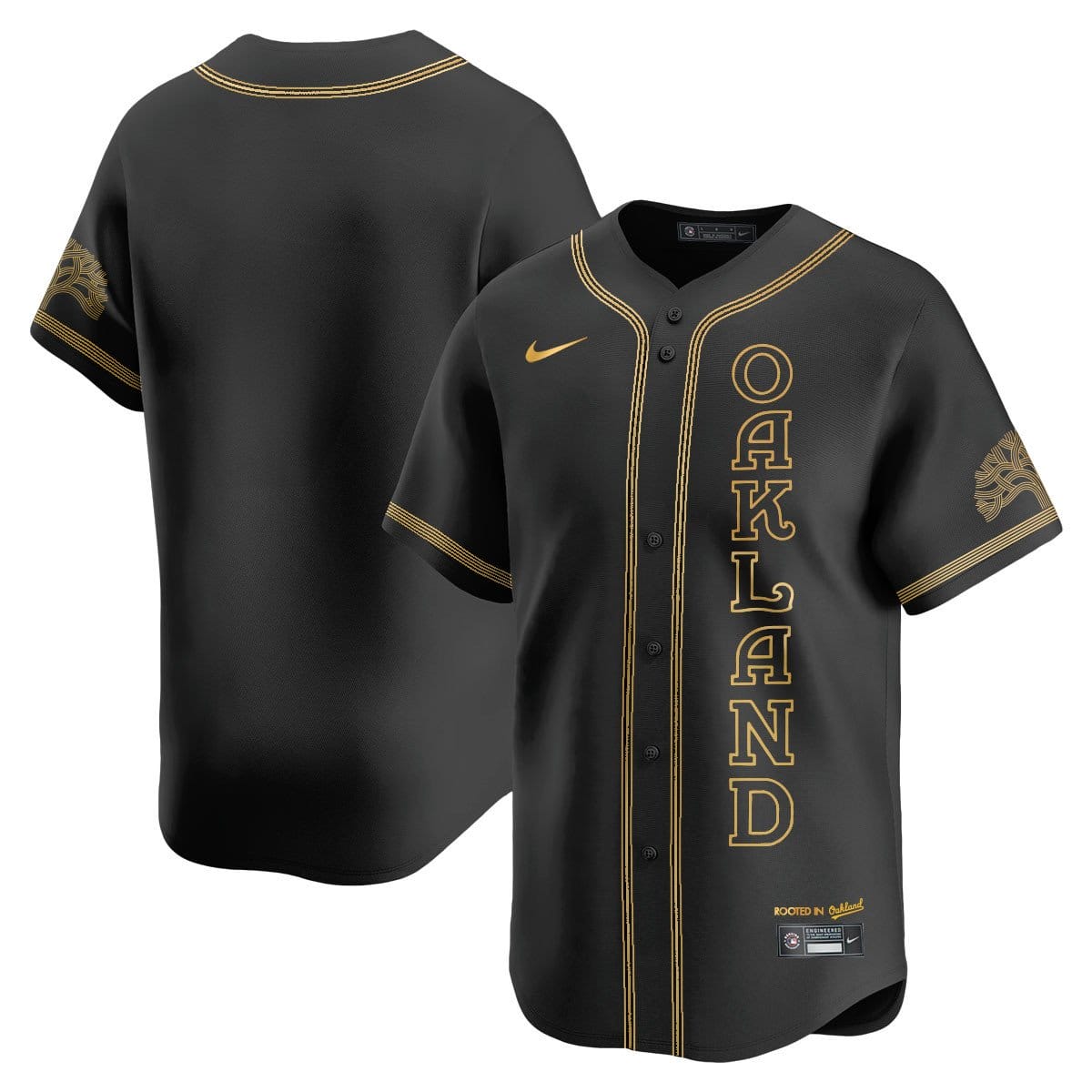Oakland Athletics City Connect Concept Jersey - All Stitched - Image 43