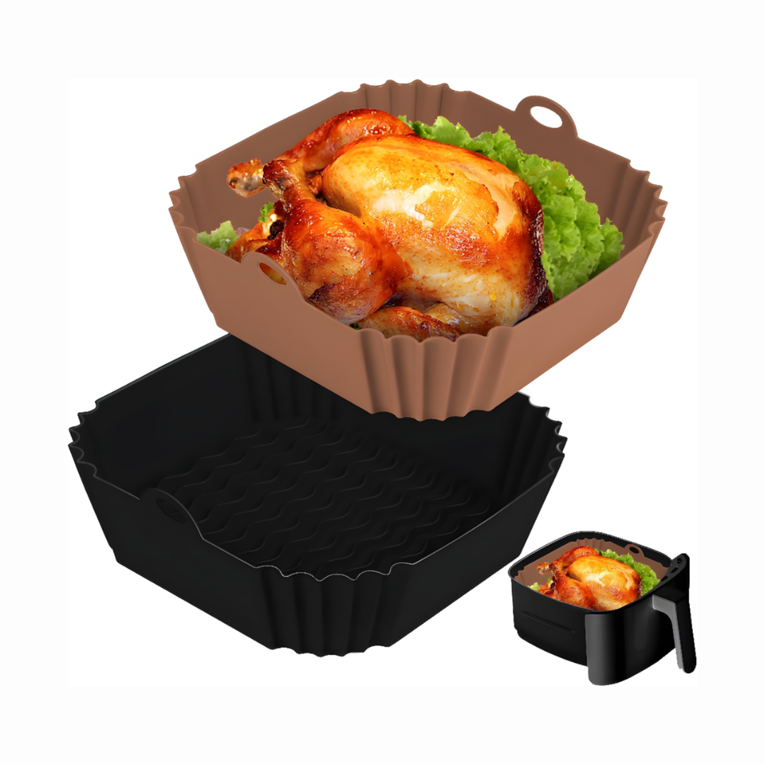 Non-Stick Silicone Air Fryer Mat - Image 5