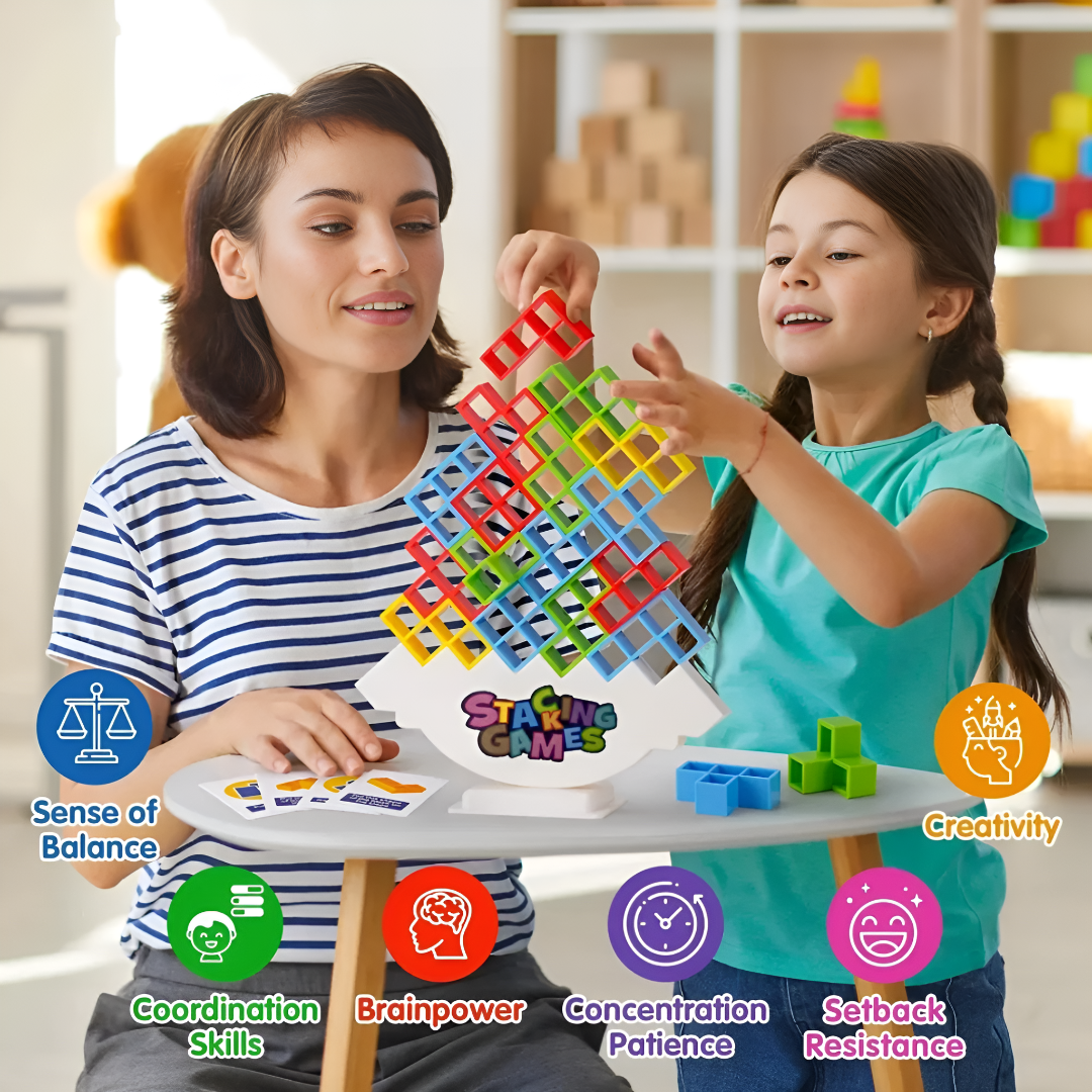 Educational Balance Stacking Game for Kids - Image 2