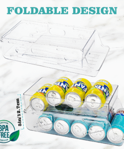 Alternative view of Stackable Rolling Soda Can Organizer
