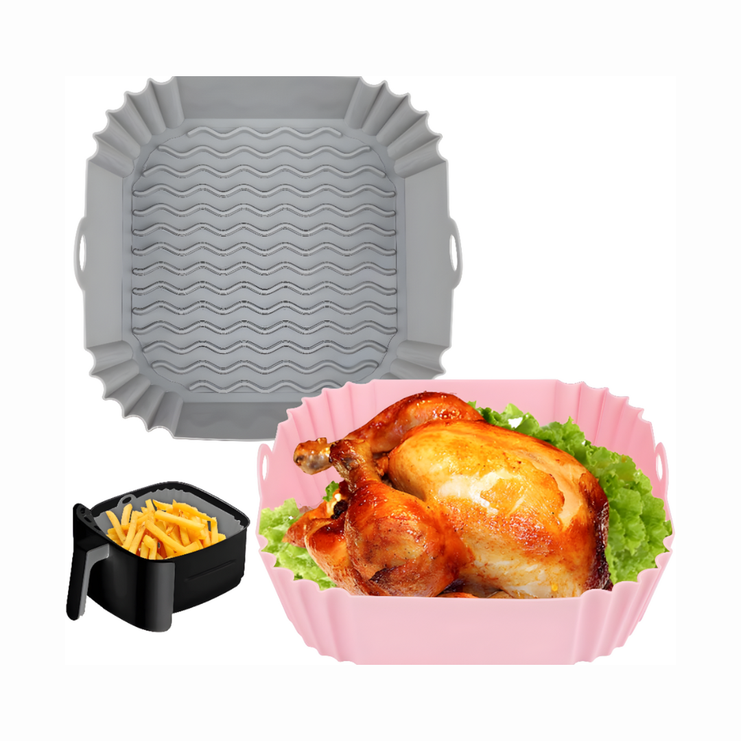 Non-Stick Silicone Air Fryer Mat - Image 4