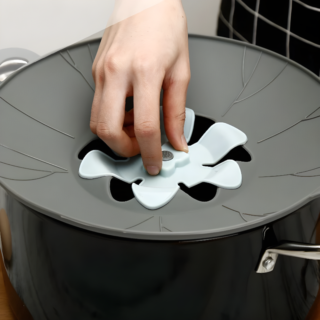 Boil Over Spill Stopper Lid