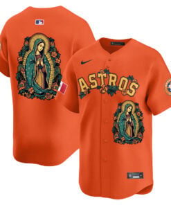 Astros Mexico Guadalupe Vapor Premier Limited Jersey - Printed