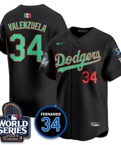 Dodgers Mexico World Series Jersey - All Stitched