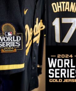 Alternative view of Los Angeles Dodgers World Series 2024 Custom Jersey - All Stitched
