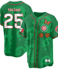 Chicago Cubs "Xicago" Mexican Heritage Jersey - All Stitched