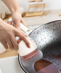 Soap Dispensing Dish Scrub Brush