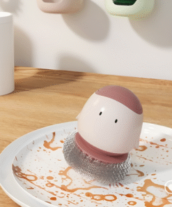 Alternative view of Soap Dispensing Dish Scrub Brush