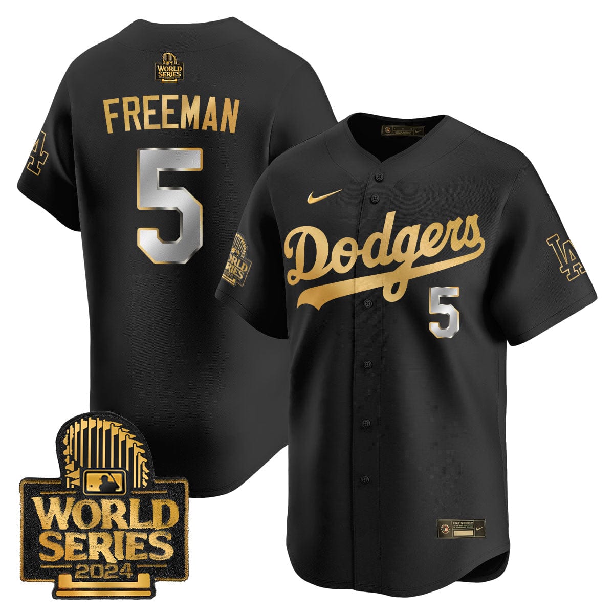 Los Angeles Dodgers World Series 2024 Jersey - All Stitched - Image 31