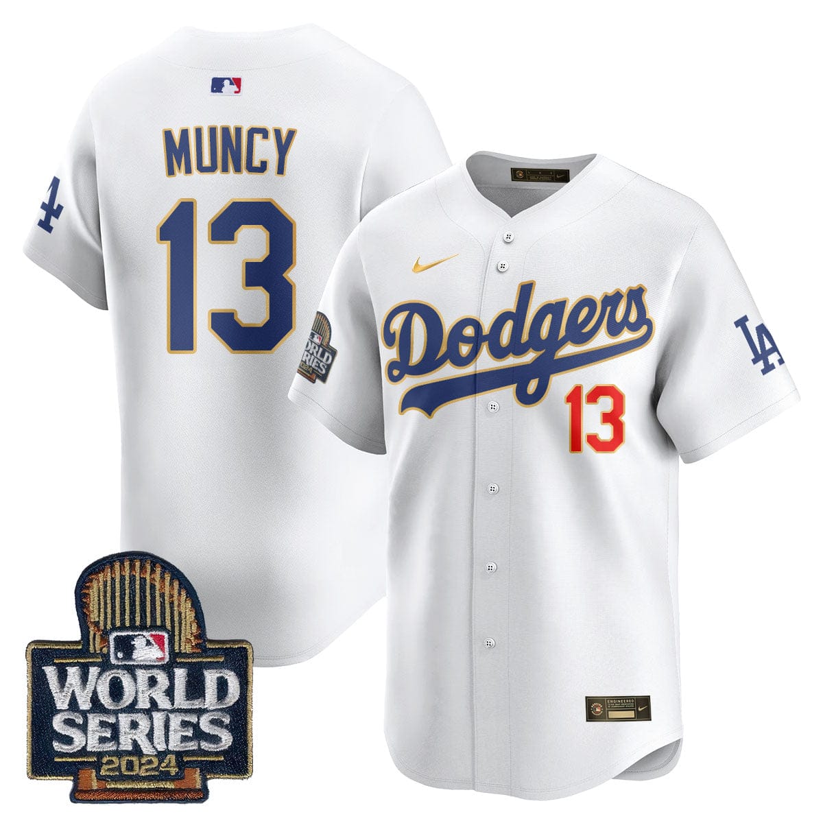 Los Angeles Dodgers World Series 2024 Jersey - All Stitched - Image 27