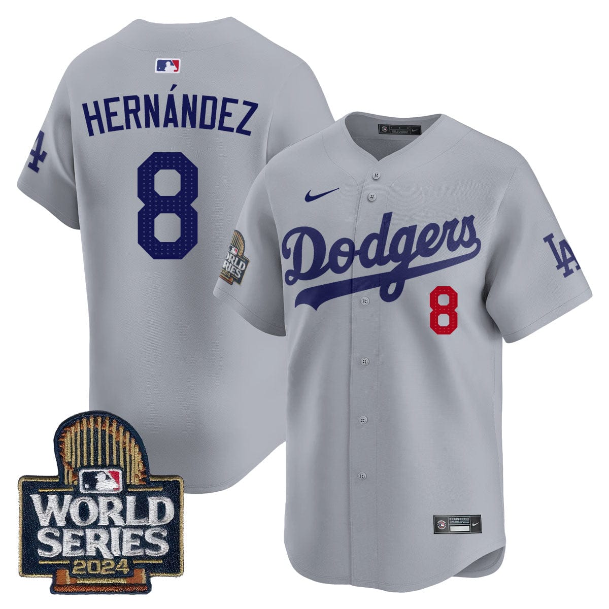 Los Angeles Dodgers World Series 2024 Jersey - All Stitched - Image 47