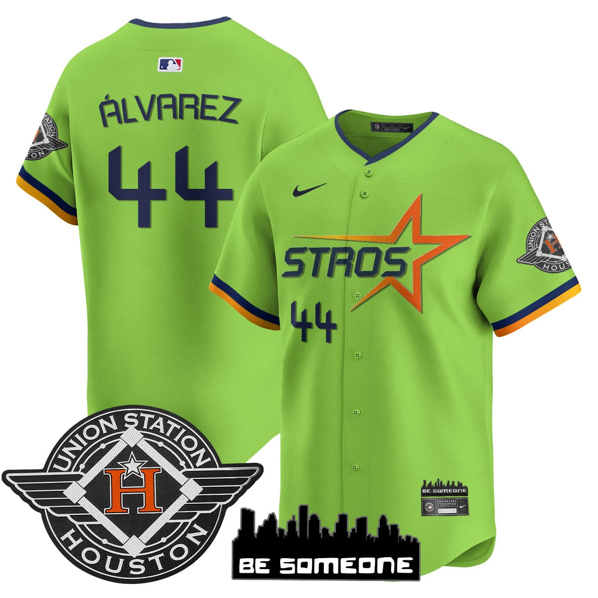 Houston Astros 2025 City Connect Vapor Premier Limited Jersey - All Stitched - Image 26