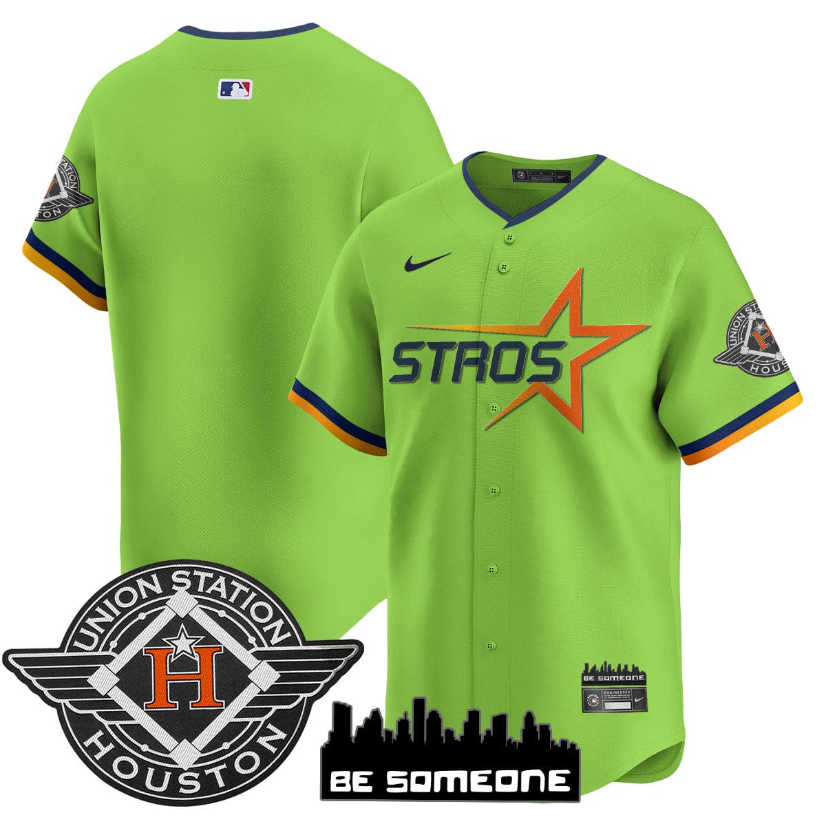 Houston Astros 2025 City Connect Vapor Premier Limited Jersey - All Stitched - Image 32
