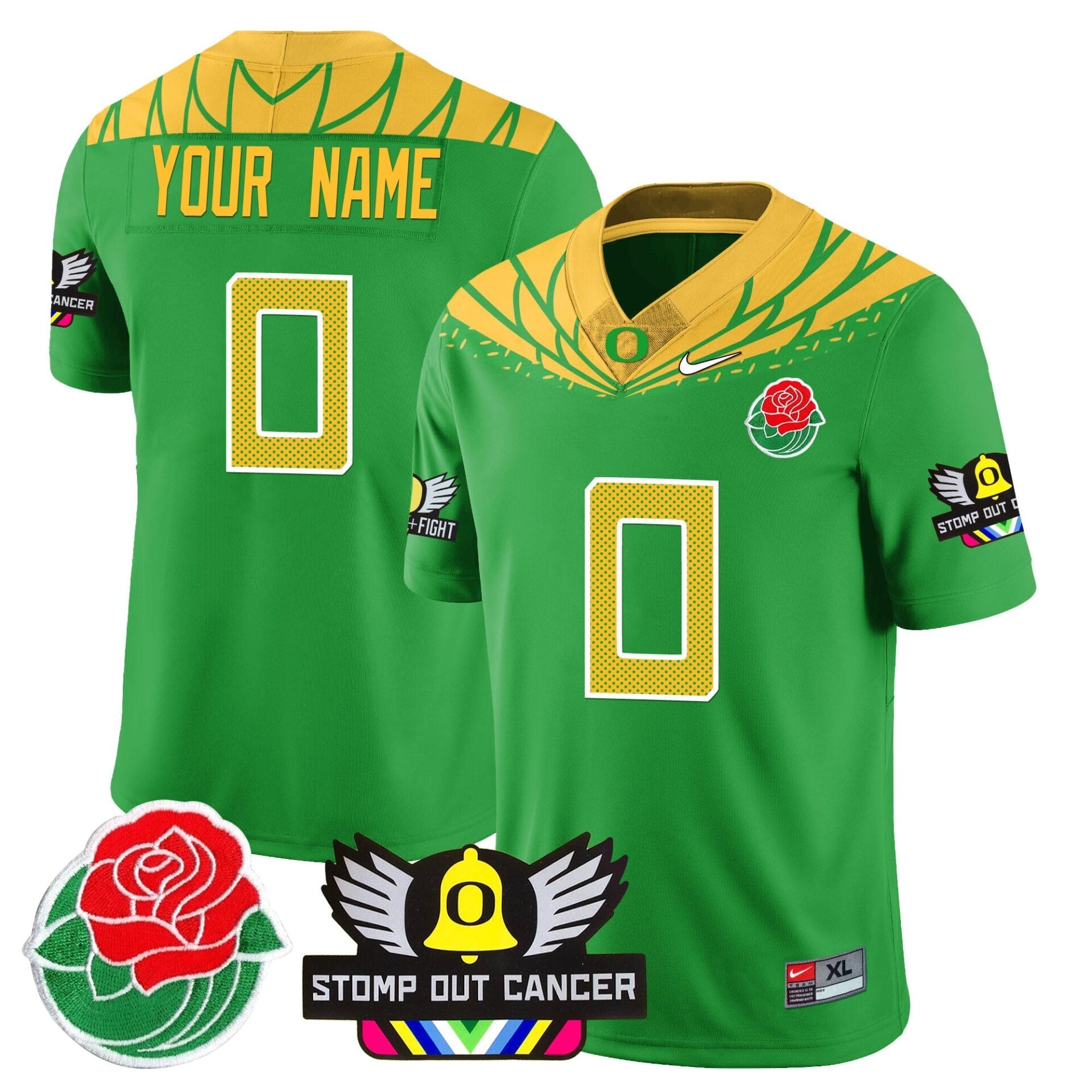Custom Oregon Alternate 2024 Vapor Limited Jersey - All Stitched - Image 21