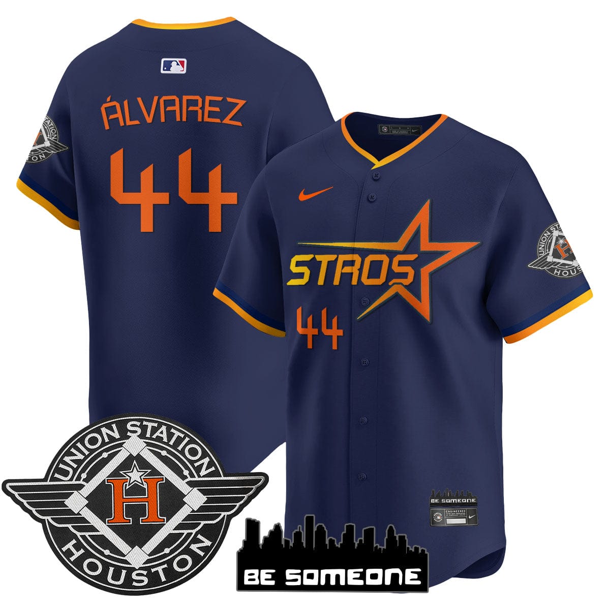 Houston Astros 2025 City Connect Vapor Premier Limited Jersey - All Stitched - Image 10