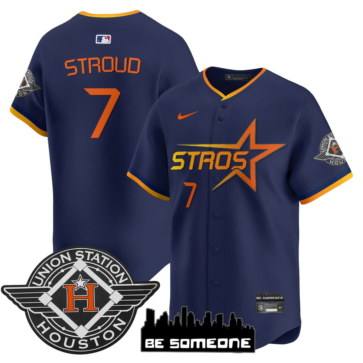 Houston Astros 2025 City Connect Vapor Premier Limited Jersey - All Stitched - Image 15