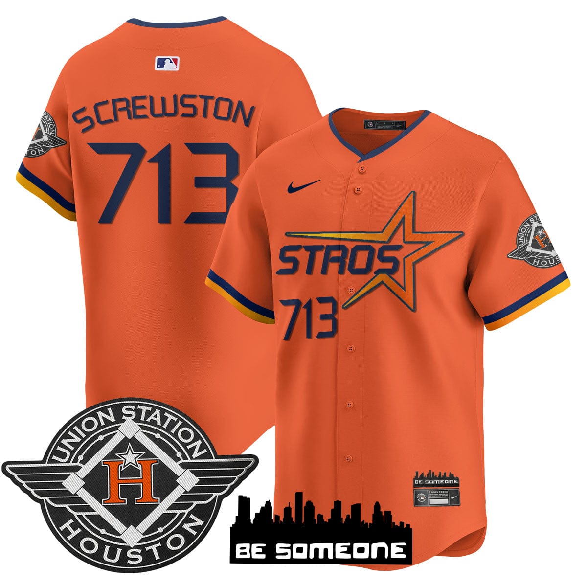 Houston Astros 2025 City Connect Vapor Premier Limited Jersey - All Stitched - Image 37