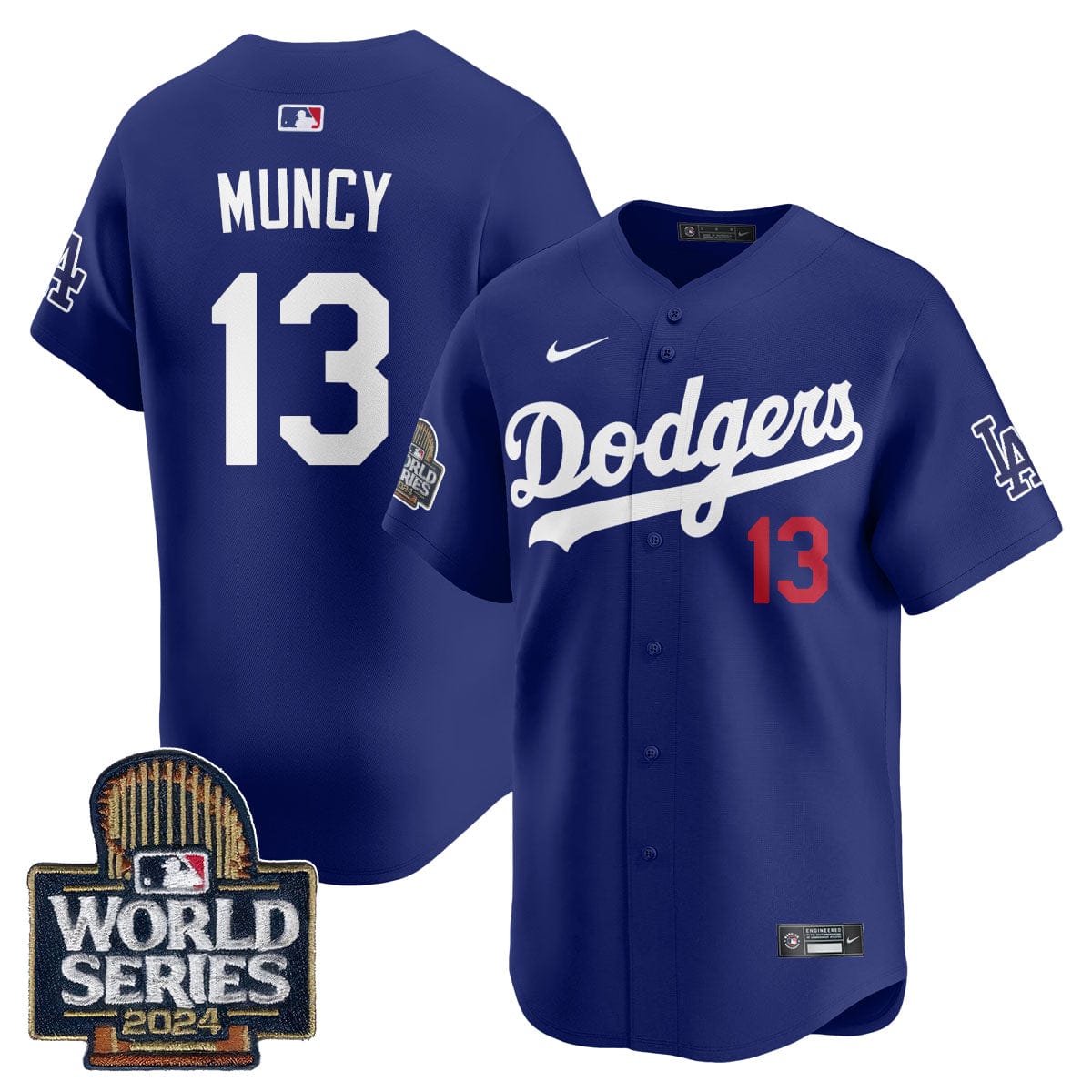 Los Angeles Dodgers World Series 2024 Jersey - All Stitched - Image 8