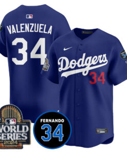 Dodgers Fernando Valenzuela Memorial Jersey - All Stitched