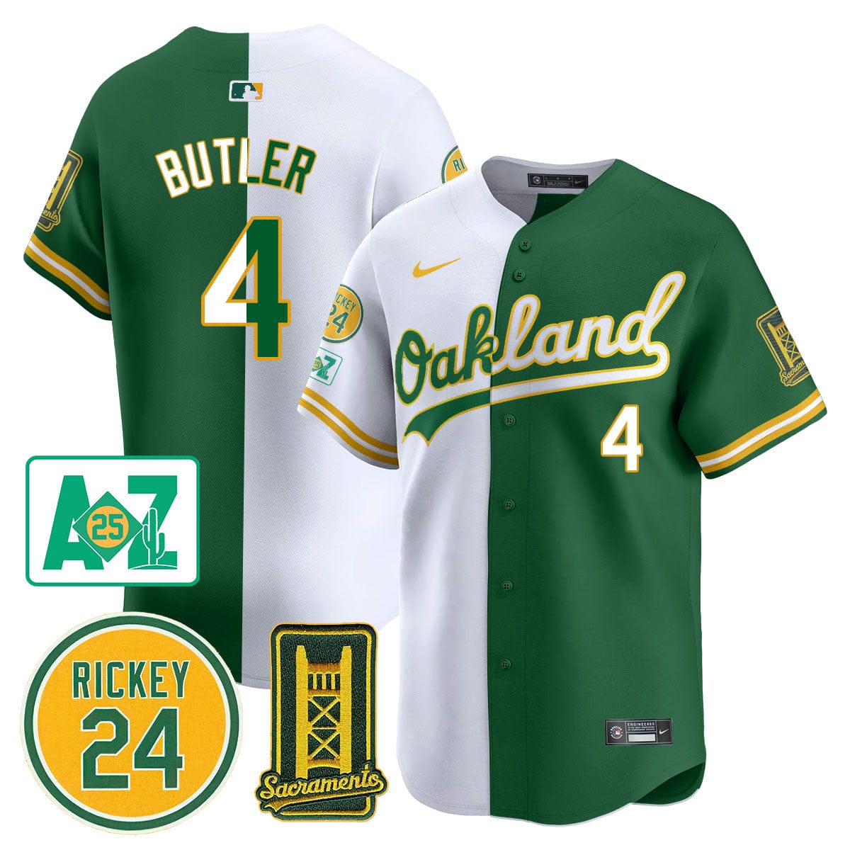Oakland Athletics 2025 Sacramento, Rickey Henderson Jersey - All Stitched - Image 19