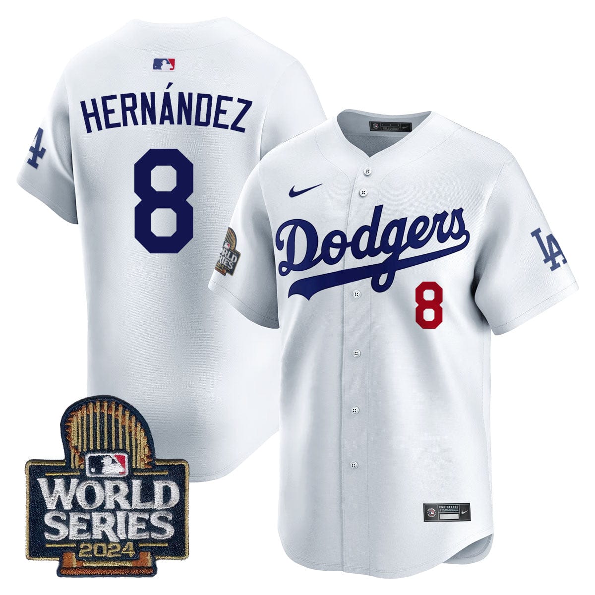 Los Angeles Dodgers World Series 2024 Jersey - All Stitched - Image 53