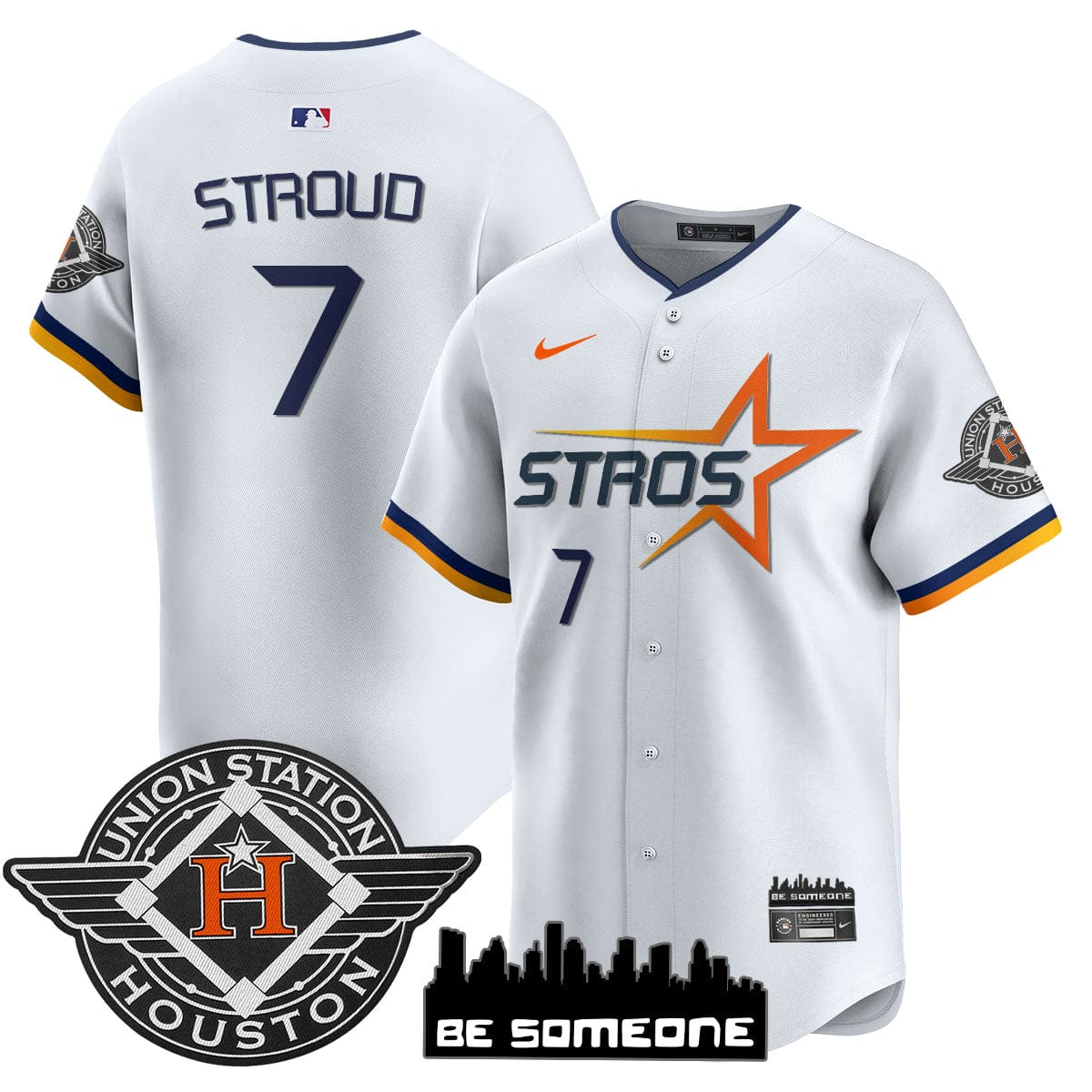 Houston Astros 2025 City Connect Vapor Premier Limited Jersey - All Stitched - Image 23