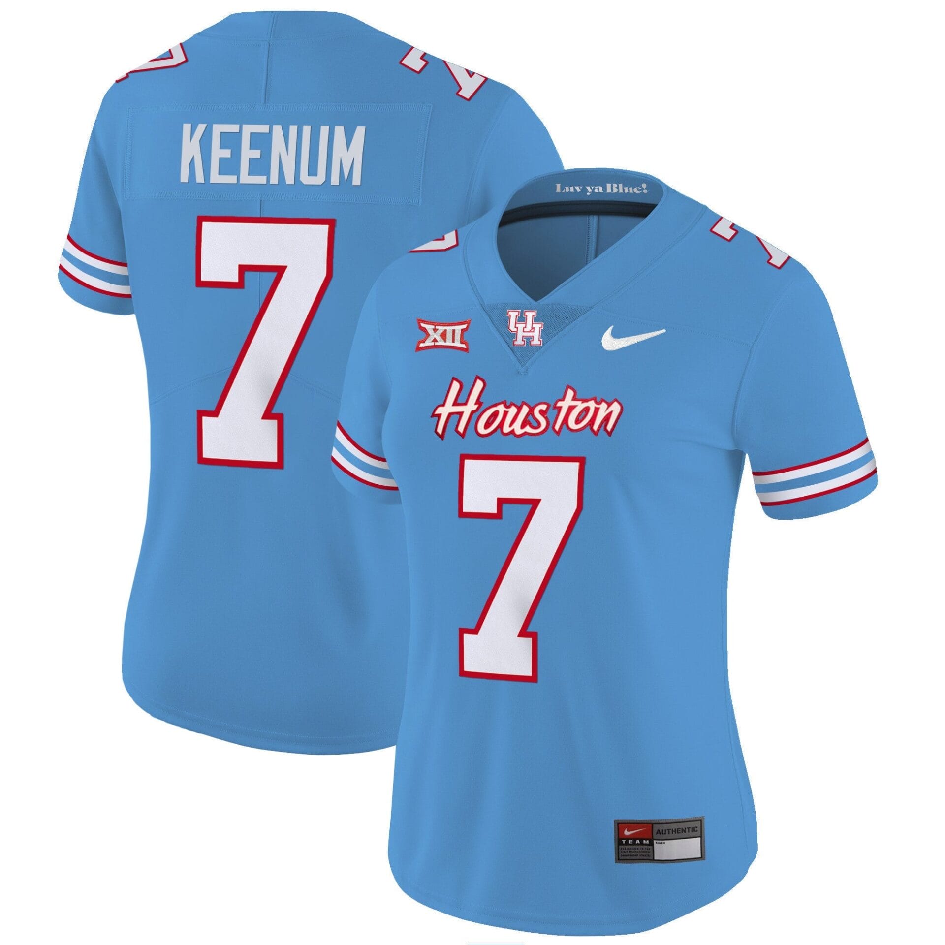 Houston Cougars 2023 Oilers Inspired Vapor Jersey V4 - All Stitched - Image 11