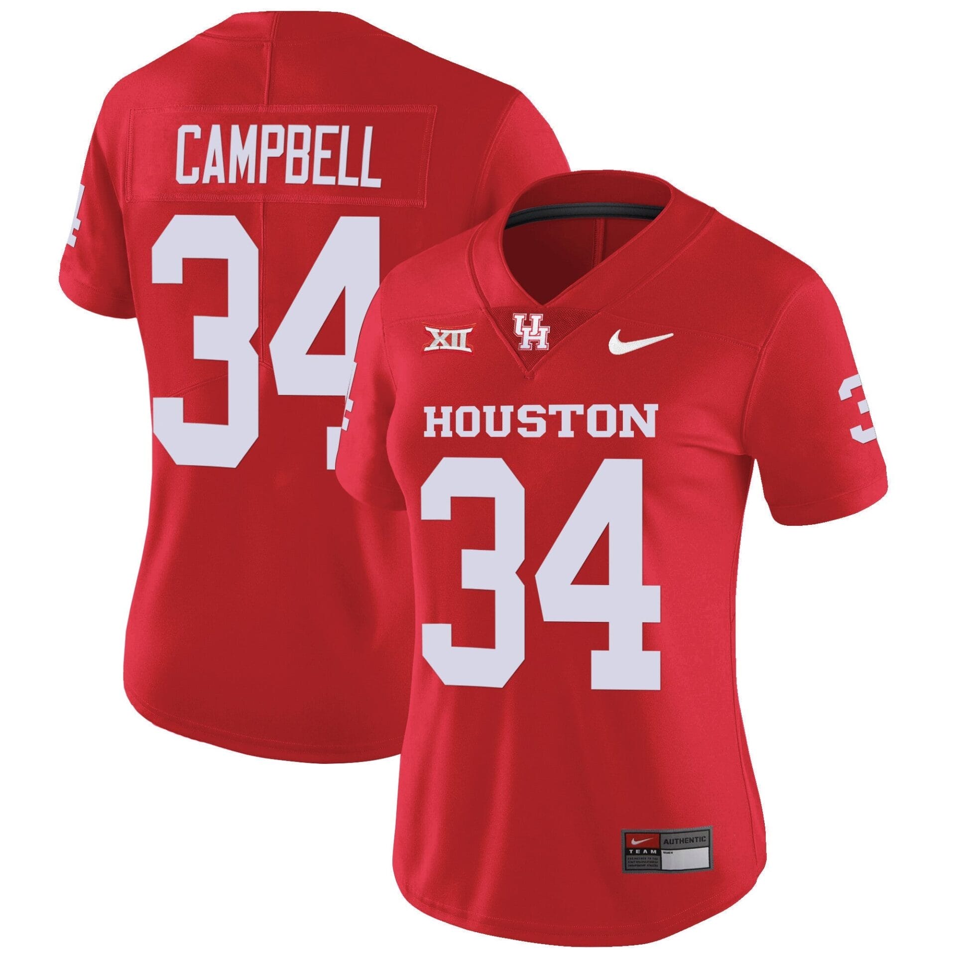 Houston Cougars 2023 Oilers Inspired Vapor Jersey V4 - All Stitched - Image 39