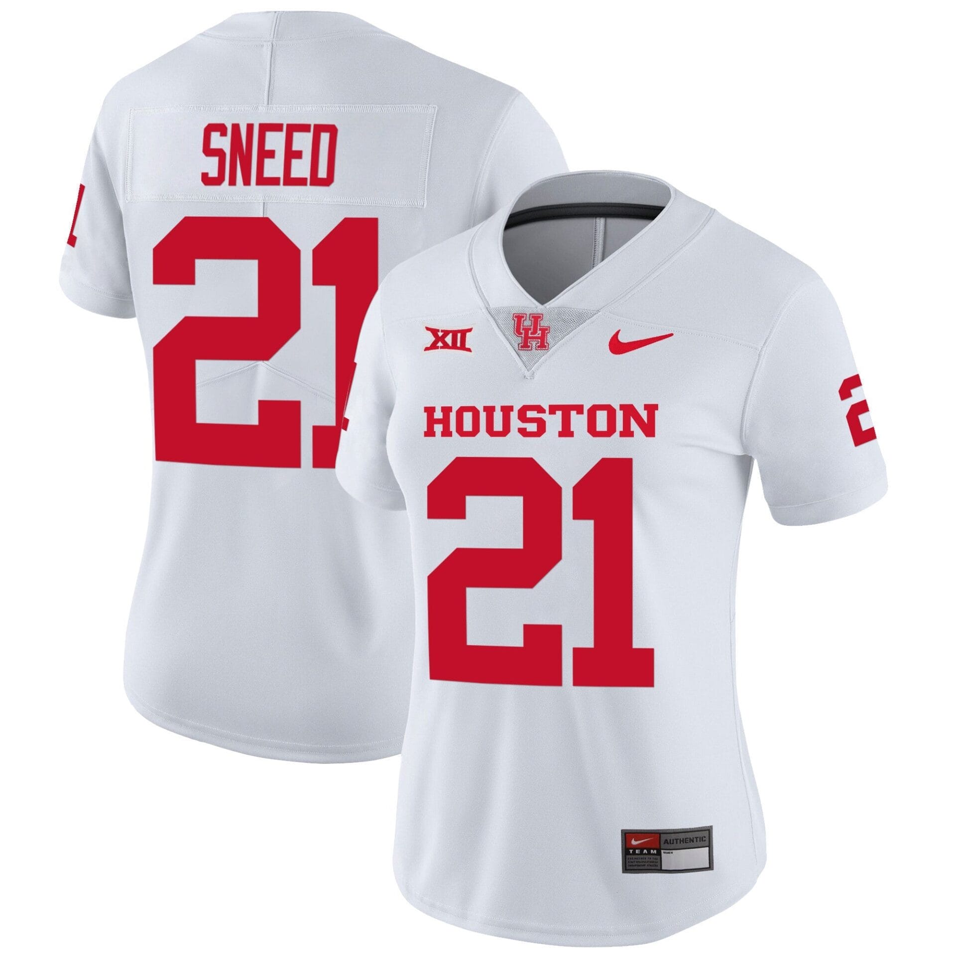 Houston Cougars 2023 Oilers Inspired Vapor Jersey V4 - All Stitched - Image 34