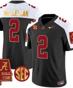 Alternative view of Alabama Crimson Tide Gold Trim Vapor Jersey V2 - Alabama Map - All Stitched