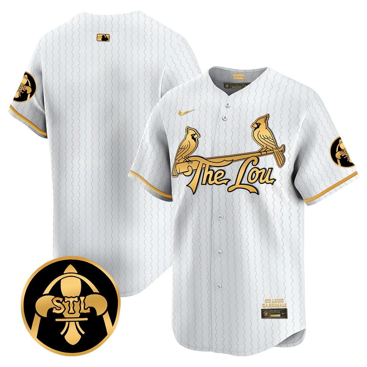 St. Louis Cardinals 2024 City Connect Vapor Premier Limited Jersey V2 - All Stitched - Image 12