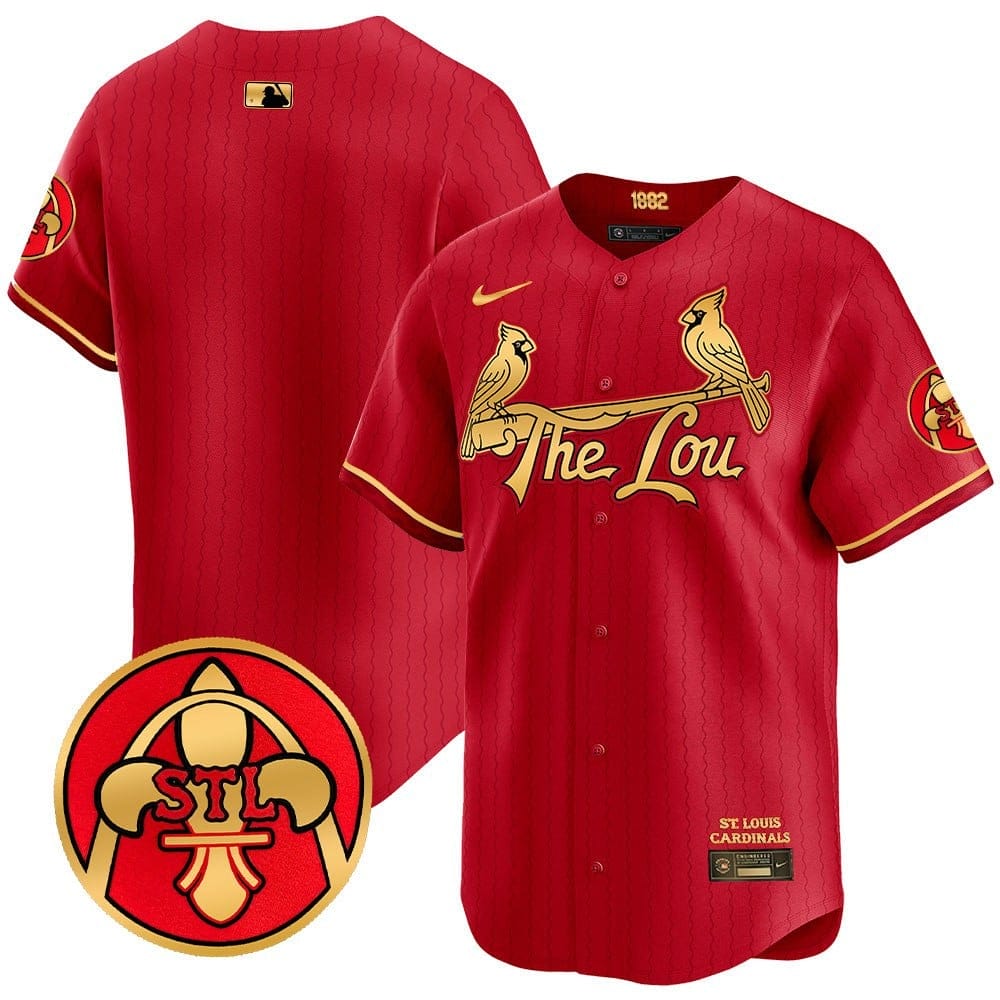 St. Louis Cardinals 2024 City Connect Vapor Premier Limited Jersey V2 - All Stitched - Image 6