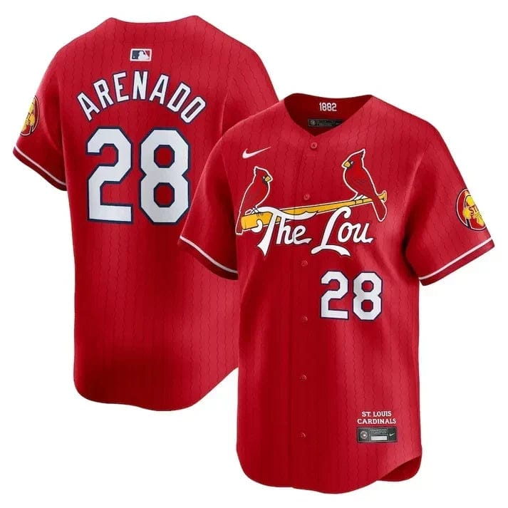 St. Louis Cardinals 2024 City Connect Vapor Premier Limited Jersey V2 - All Stitched - Image 20