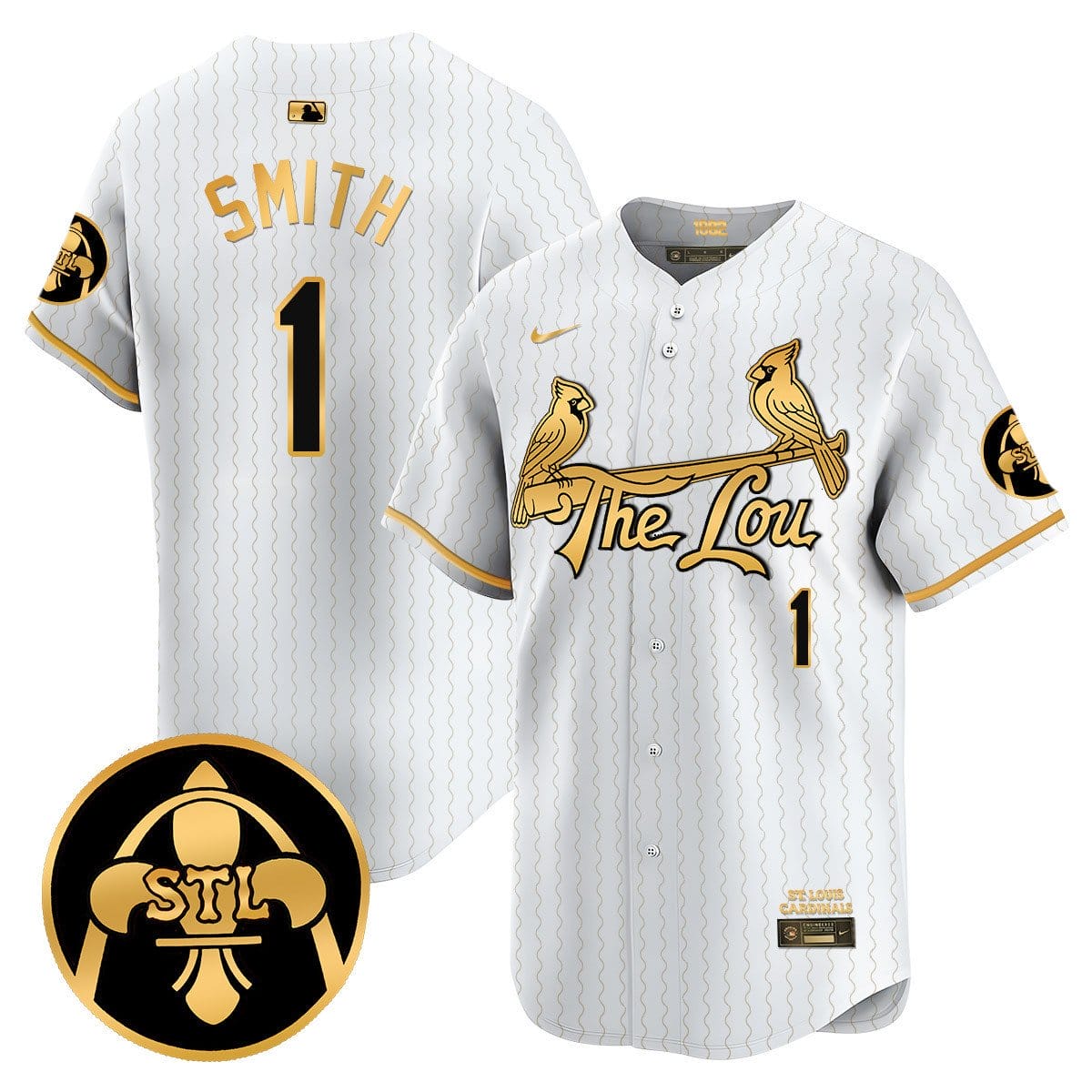 St. Louis Cardinals 2024 City Connect Vapor Premier Limited Jersey V2 - All Stitched - Image 11